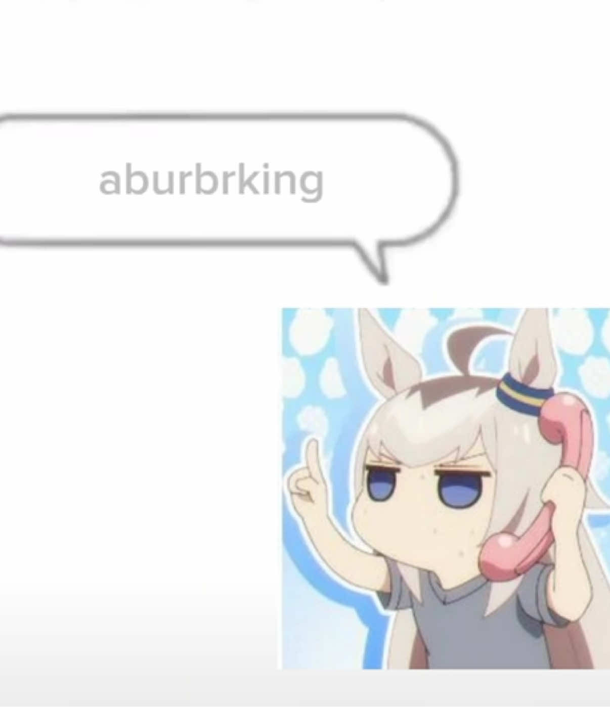 Looked it up…adult horses cant drink milk..tmyk #fyp #uma #oguricap #umamusume #meme 