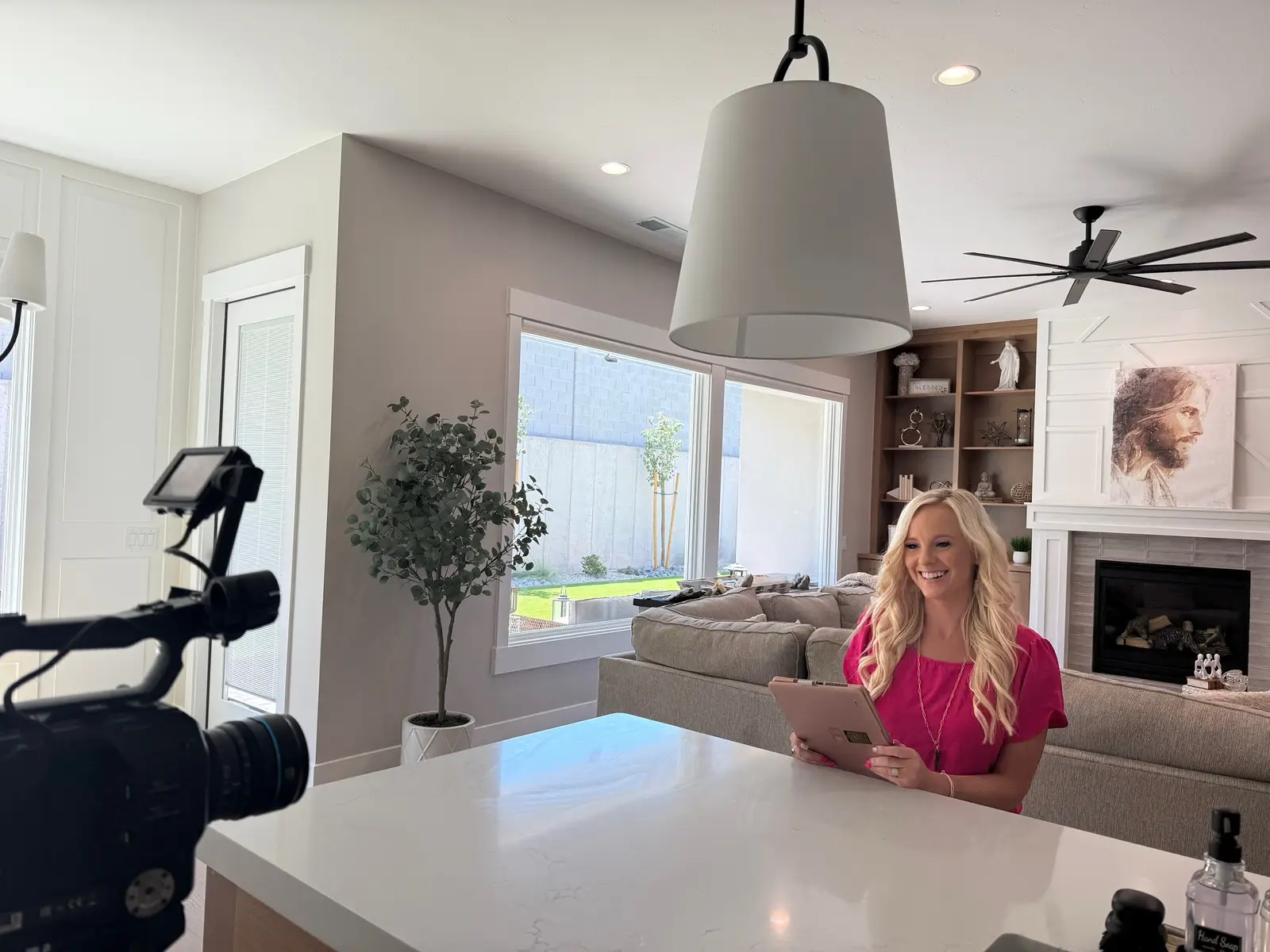 Day 2 of Filming the Documentary: She is SUCH a natural. She will be sharing our story and the beginning of our journey together with Energy Medicine using the Emotion and Body Code. #HealWithJess #HeartCode 