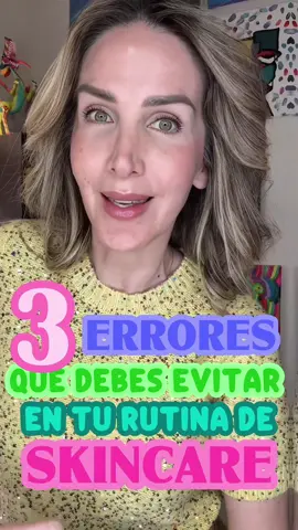 No cometas estos errores en tu rutina de skincare  Hacer incorrectamente las cosas pueden afectar tu piel como no tienes idea. #beauty #beautytips #beautybloggers #skincare #skincaretips        