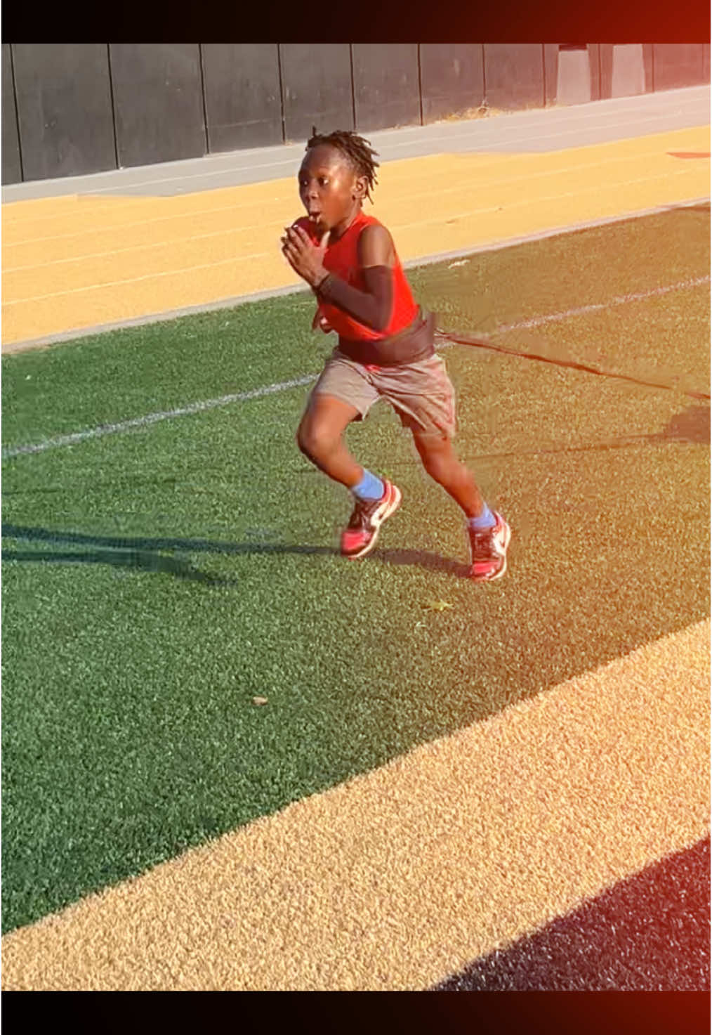 8yr old Jr Arnold getting ready for football season😤 #fyp #fypシ #foryou #youthfootball #youthtraining #jrarnold #viral #football 
