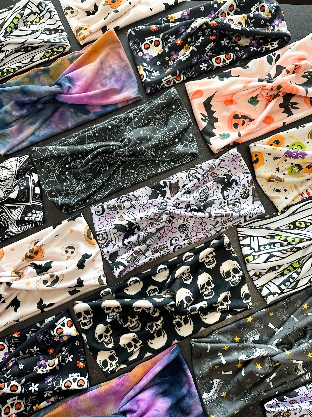 Spooky headbands are getting a restock tomorrow at 9AM CST! Which design are you hoping to snag?! 