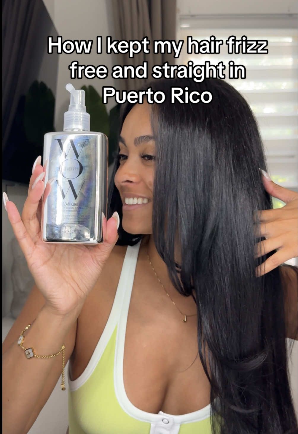 @Color Wow Hair you’ve outdone yourself with this one bestie! 🩷 #creatorsearchinsights #hairtok #colorwowdreamcoat #hairtutorial 