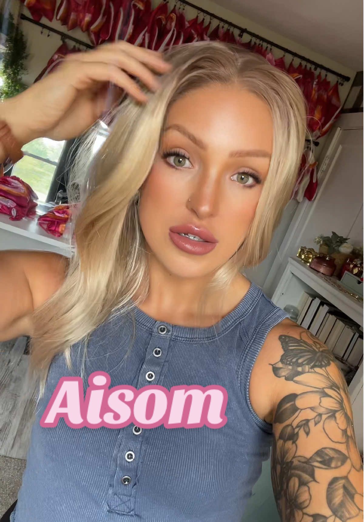 @aisomwig #syntheticwig #tiktokwig #affordablewigs #aisomwig #hairloss 