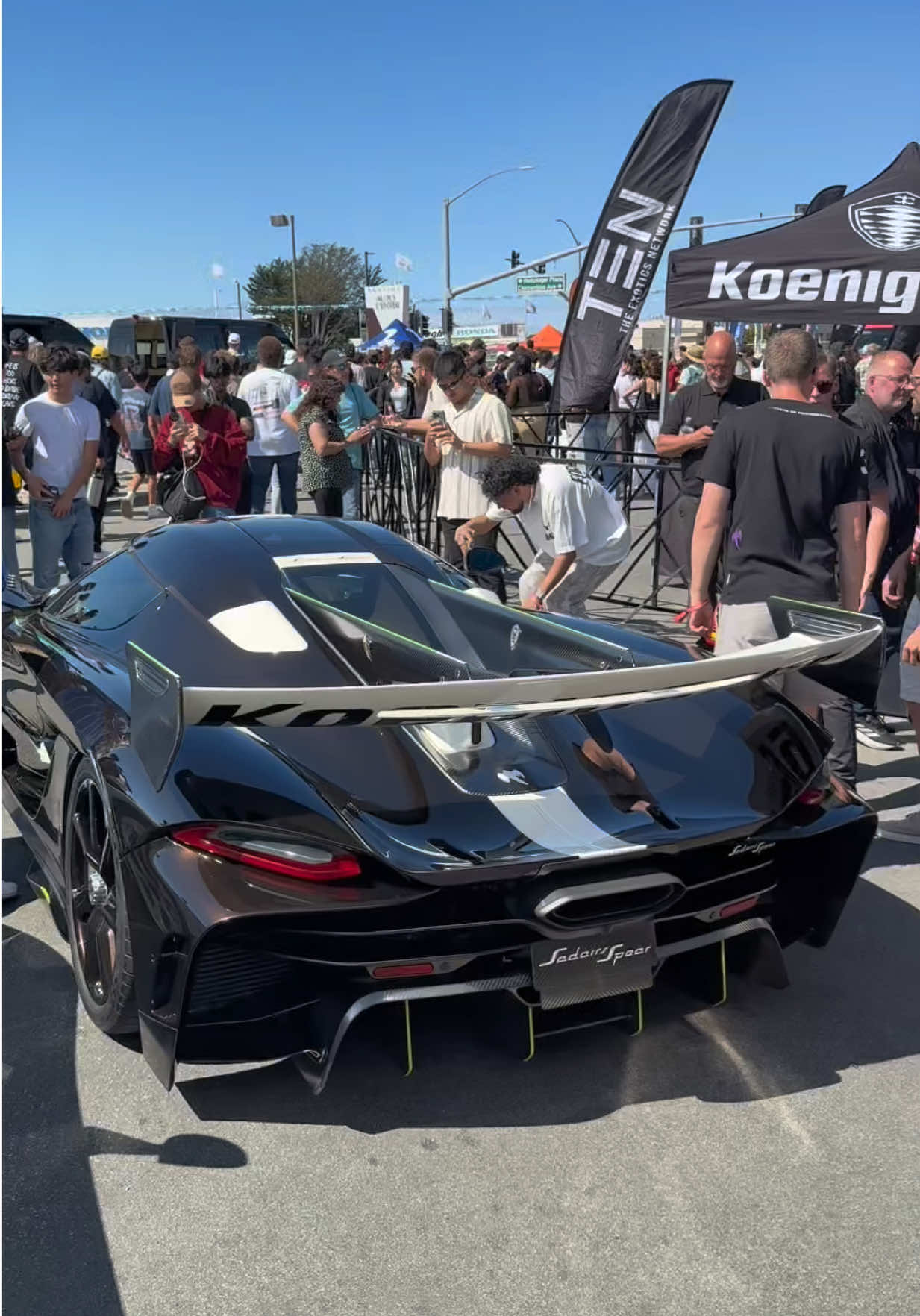 Koenigsegg heaven 🤍🤍 #koenigseggjesko #montereycarweek #sadairsspear #koenigseggagera #pebblebeach 