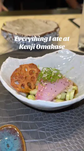 It just keeps getting better every bite. If you haven’t tried the 16 course Omakase at Kenji, this is your sign. Absolutely amazing - one of my favorite restaurants in New Orleans. #kenji #neworleans 