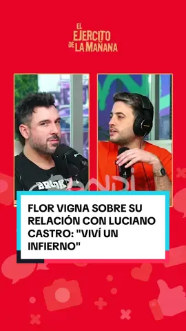 FLOR VIGNA SOBRE SU RELACIÓN CON LUCIANO CASTRO: 