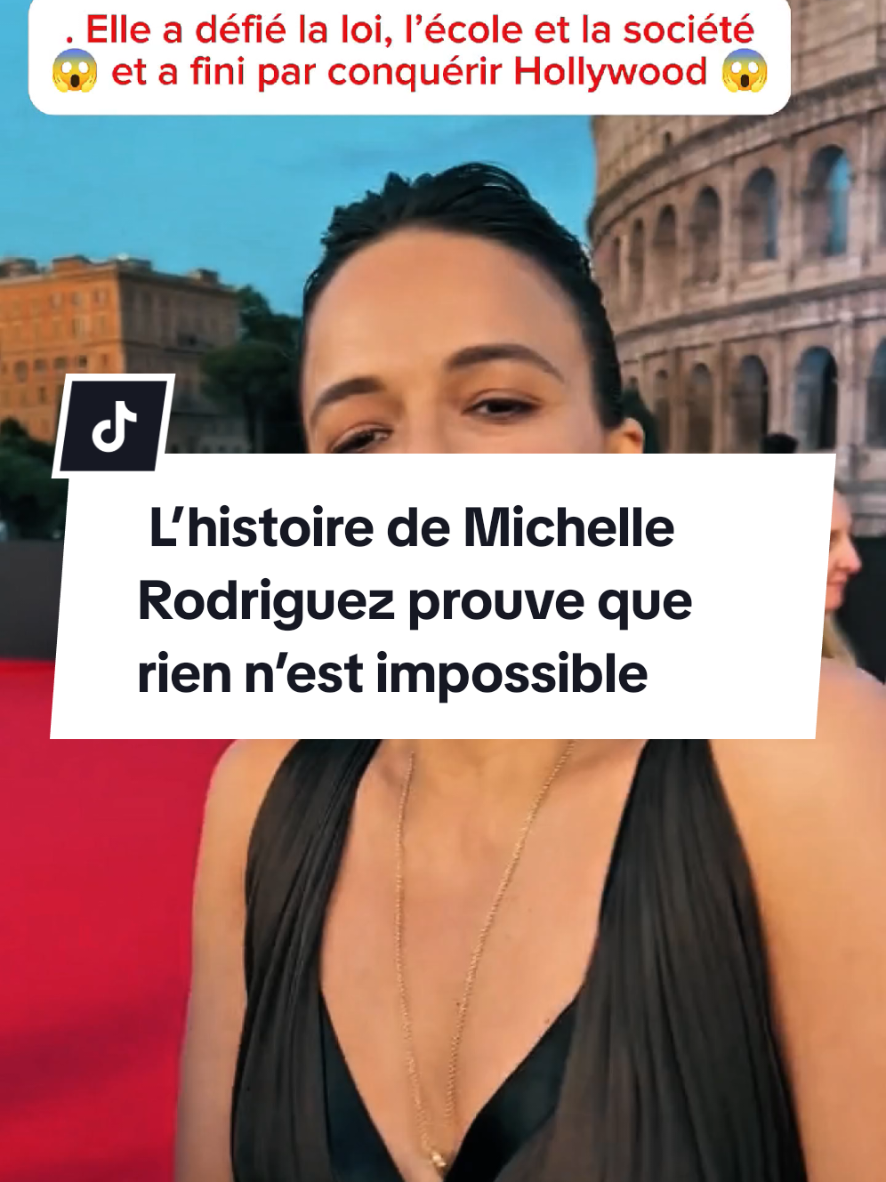 De la prison à Hollywood… L’histoire de Michelle Rodriguez prouve que rien n’est impossible. 🚗🔥 Connais-tu quelqu’un d’aussi rebelle qu’elle ? #michellerodriguez #hollywood #cinéma #célébrités #FastAndFurious 
