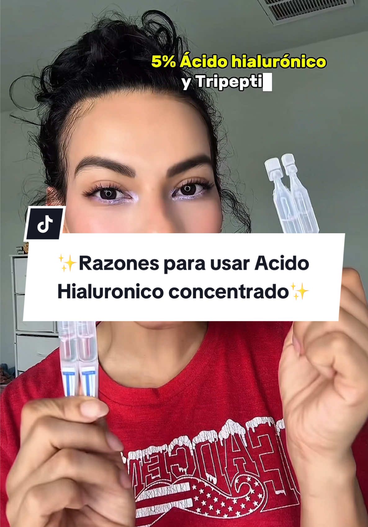 ✨Razones para usar Acido Hialuronico concentrado✨ #serum #koreanskincare #antiaging #tiktokshopcreatorpicks #cuidadodelapiel 