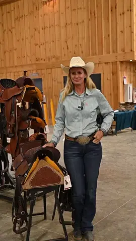 When Sherry Cervi talks saddles, you listen 👏 Shop @Martin Saddlery in stores  and online  #nrsworld #allthingswestern #martinsaddlery #sherrycervi 