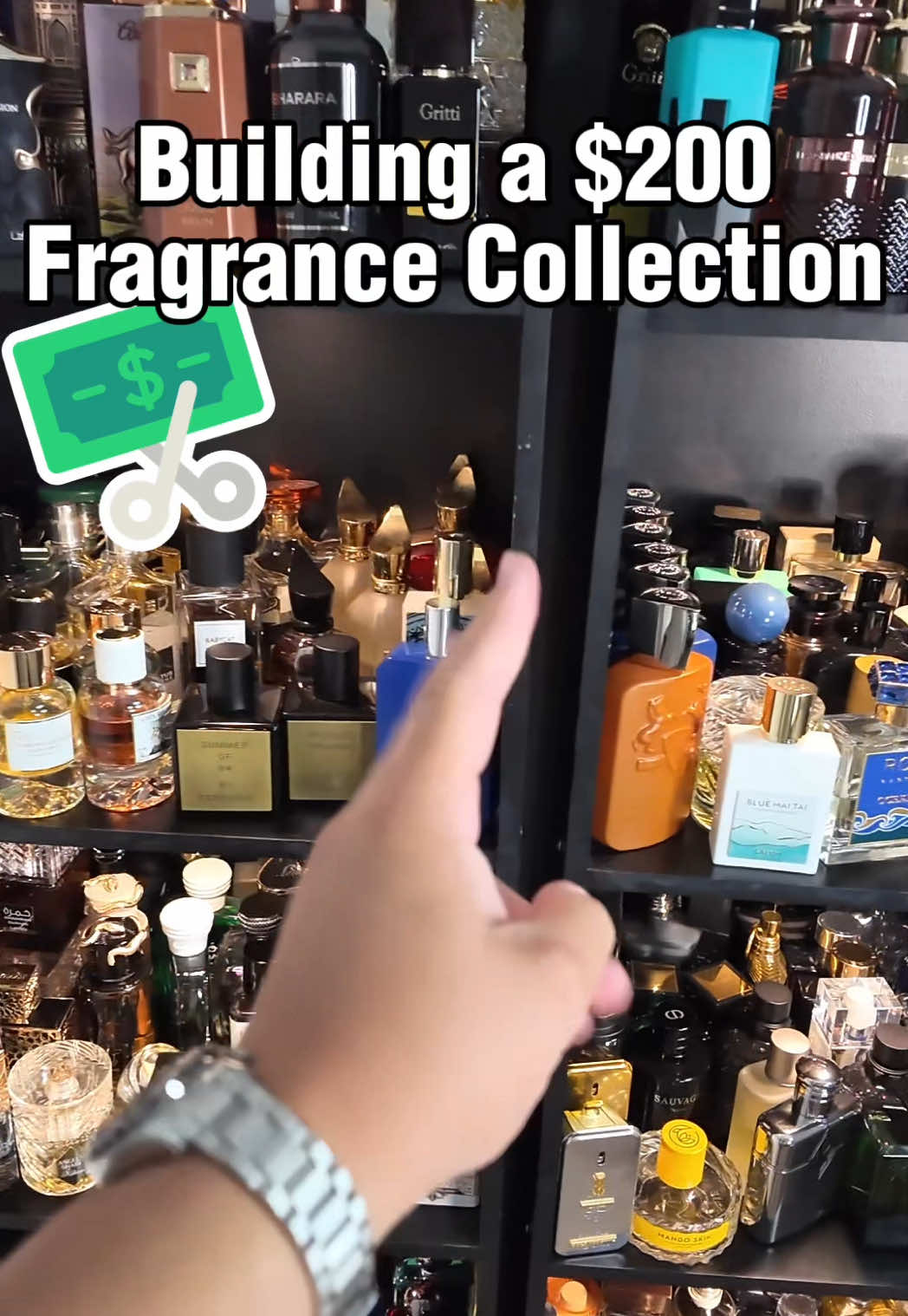 $200 Fragrance collection! #fragrance #fragrancetiktok 