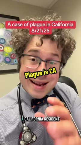 A human case of plague was reported in California. #plague #tiktokdoc #LearnOnTikTok 