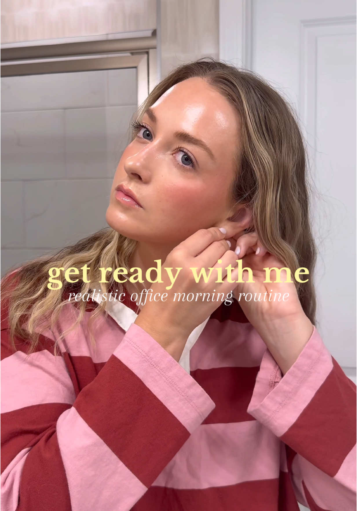 A few morning non-negotiables:  👟 15-1 hour walk first thing in the morning (varies based on the day) ✨ @COSRX US collagen hydrogel eye patches 💄 under 10 min makeup routine @Iconic London @skin pharm @Saie @Laura Mercier @Rare Beauty @Maybelline NY  👗 always pick out my outfit the night before  🥗 always meal prep early in the week for breakfast and lunch #grwm #morningroutine #MakeupRoutine #heatlesshair #smallcontentcreator 