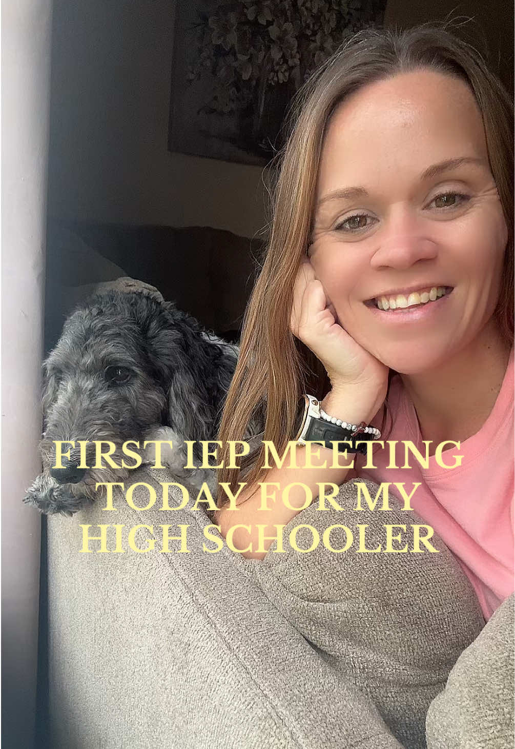 It doesn’t matter that I’ve sat in on more IEP meetings than I can count as a teacher/mtss coach, being at that table as the parent is HARD ❤️ #iepmeetings #iep #momlife #singlemomlife #dyslexia 