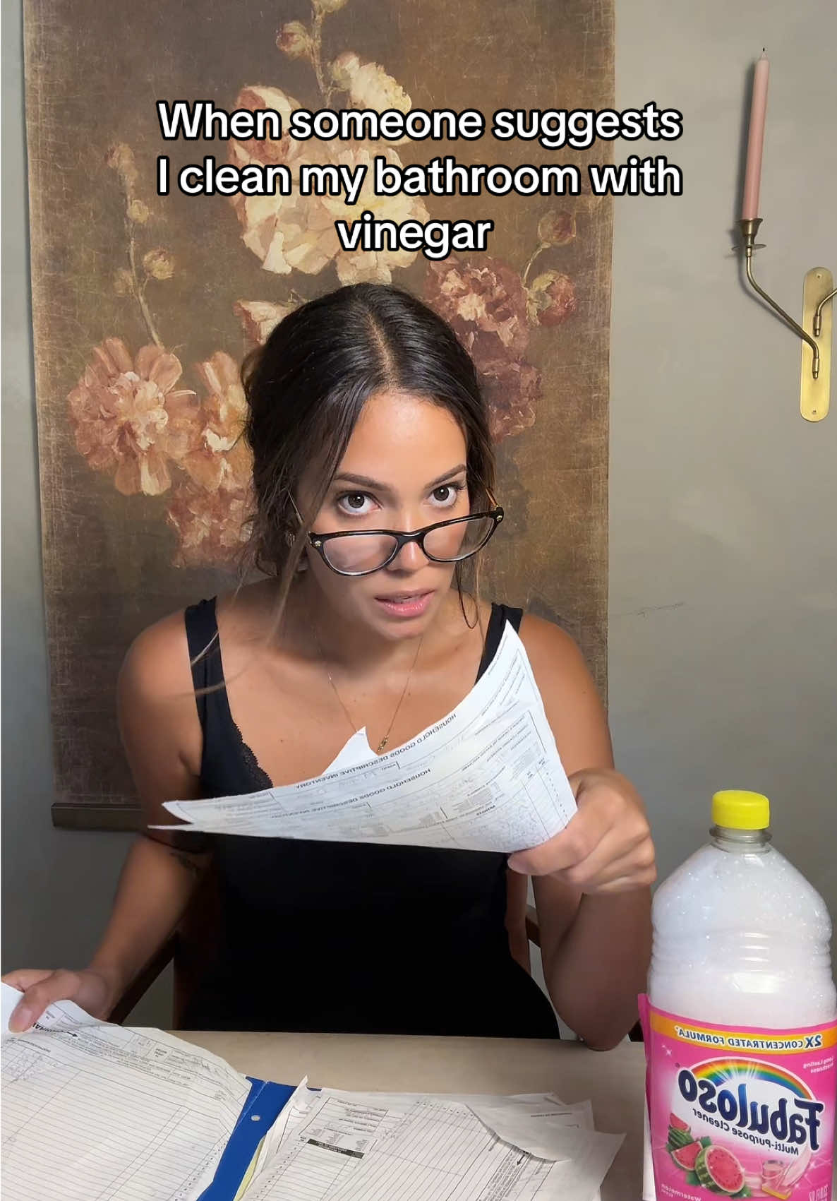 Get tf outta here pickle face 😤🥒 #CleanTok #fabulosobaby #cleaning #cleanwithme #judgejudy