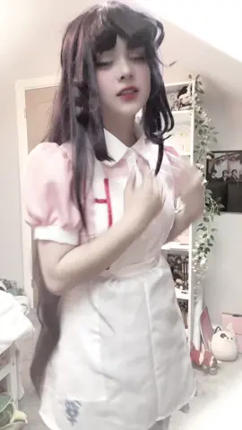 I’m freaking out over pink hair Felix someone help..|| #mikan #mikantsumiki #drv2 #danganronpa #fyp 