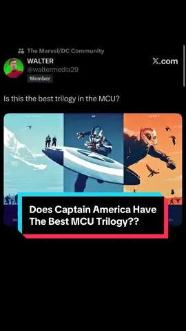 Does Captain America Have The Best MCU Trilogy?? #captainamerica #mcu #marvel #guardiansofthegalaxy #romansempire