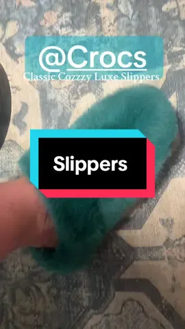 @Crocs Classic Cozzzy Luxe Slippers. #crocs #slippers #slippershoes #slipper #slipperseason 