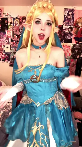 This outfit is hard to dance in #zelda #princesszelda #zeldabotw #botw #breathofthewild         