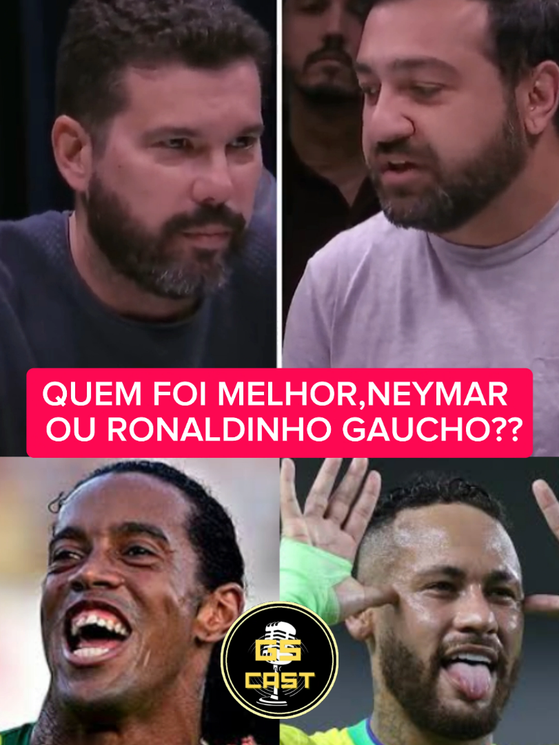 Quem foi Melhor, Neymar ou Ronaldinho Gaúcho? . . . . . . . #neymar #ronaldinho #debate #futebol #cortes 