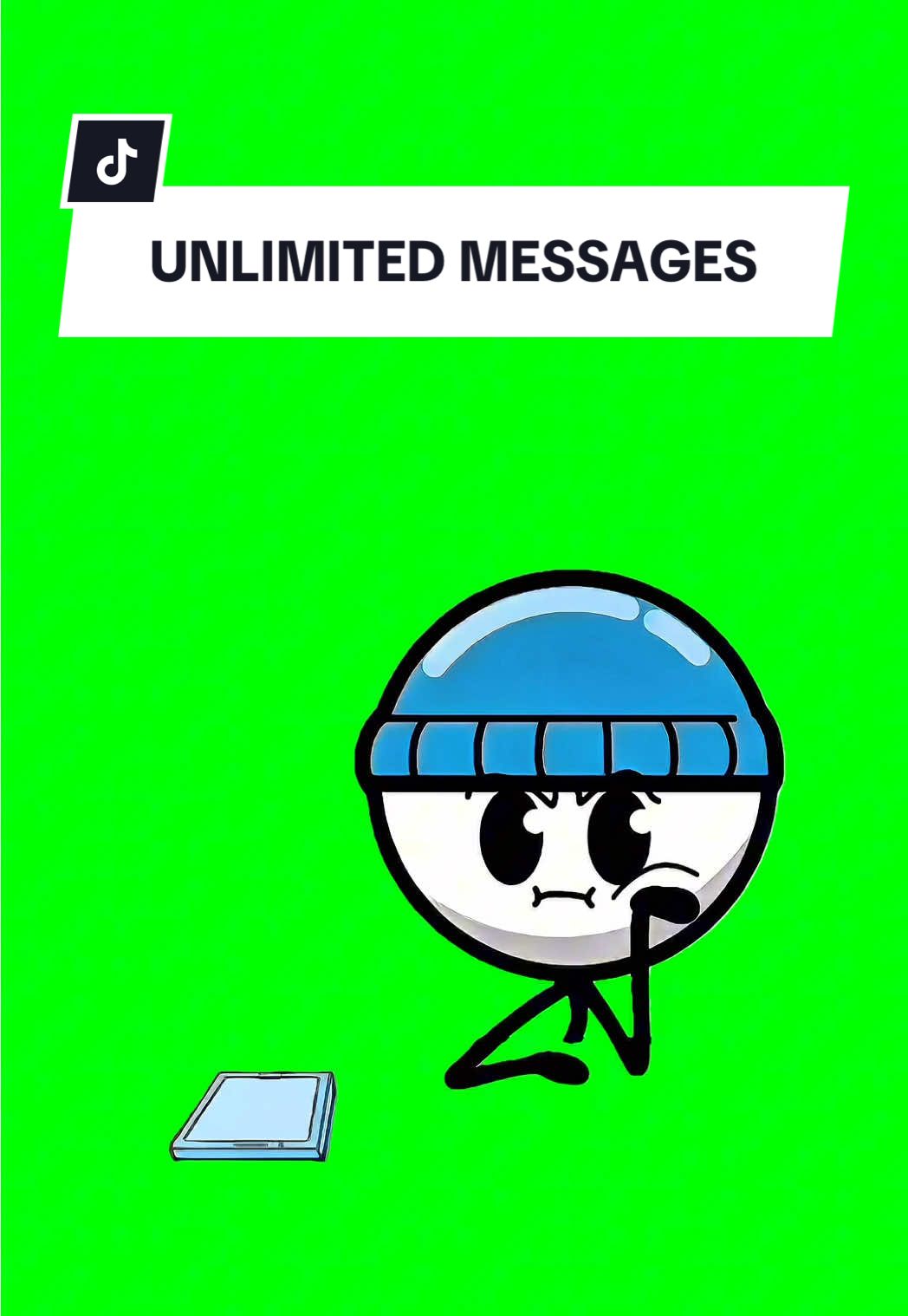 #CapCut UNLIMITED MESSAGES #meme #greenscreen #fyp #viral 