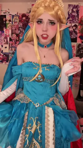 Her and link fr #zelda #princesszelda #zeldabotw #botw #breathofthewild         