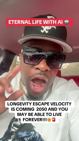 Longevity Escape Velocity is coming sooner than we think!!!🤯🚨 #longevityescapevelocity #ai #scarytiktoks #cern #fyp 