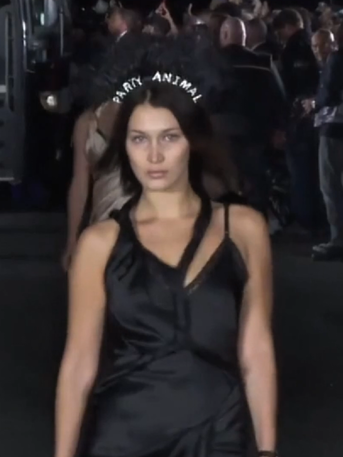 Bella Hadid for Alexander Wang #bellahadid #catwalk 