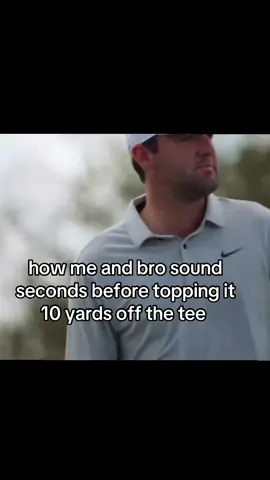 we are both 25 handicap's #scottiescheffler #golftiktok #viral #foryou #fyp