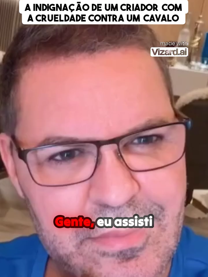 A indignação de eduardo costa com a crueldade contra um cavalo #crueldade contra um cavalo#maus tratos contra o animal