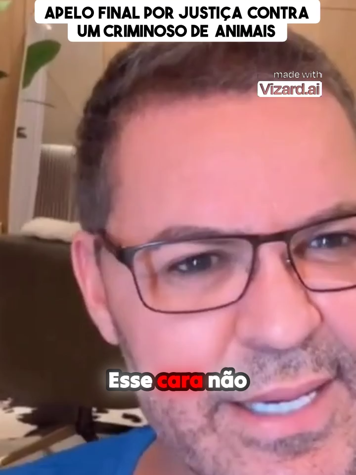 Apelo final por justiça contra um criminoso de animais