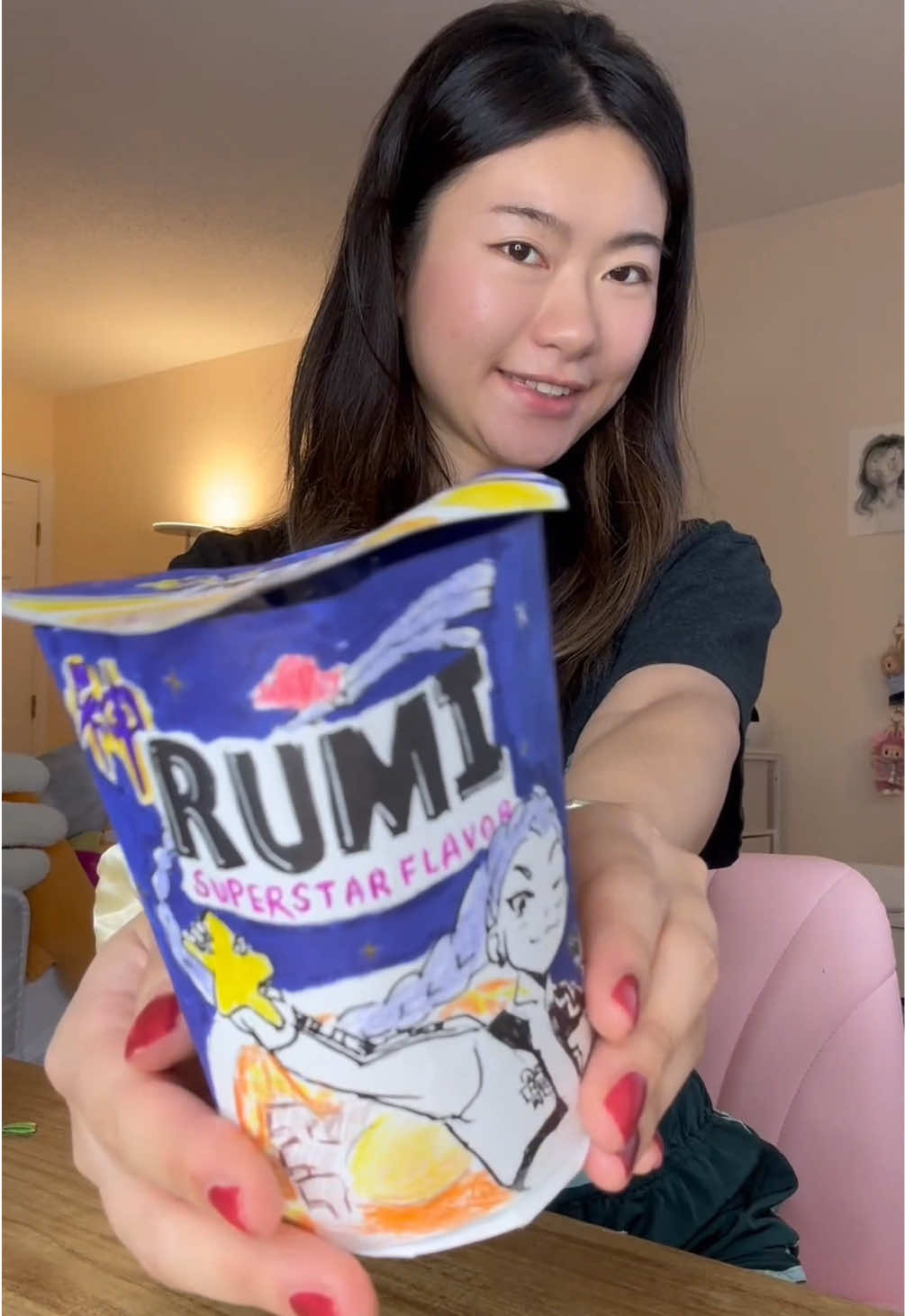 Kpop demon hunters ramen tutorial 😋  @Netflix @Kpop Demon Hunters Netflix @Astrobrights 