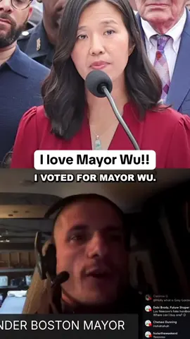 My reaction to Mayor Wu’s speech #politics #boston 