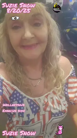 #Hi#Wellnesshub ##PlanetFitness #ExercizeBike #Cardio #Aerobics #Exercise #ByeByeSuzieSnowOxoxo  #Calistenics #CircuitTraining #MuscleStrengthening #
