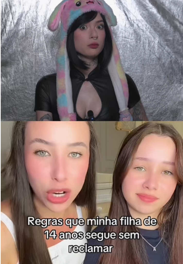 Vocês concordam com a mãe dela? #humor #react #maeefilha #mae #foryour 