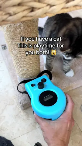 Not just cat playtime… it’s our playtime 🐾 Endless laughs for you, endless fun for them. #tiktokmademebuyit #interactivecattoy #catsoftiktok #PetsOfTikTok #fyp  