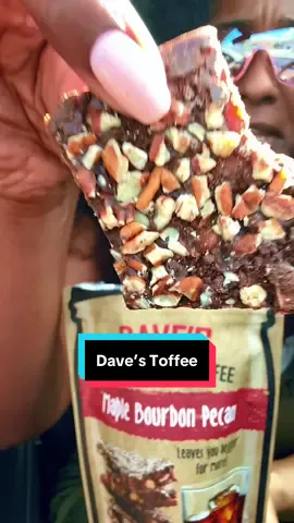 The amount of yummy goodness in this Dave’s Toffee!!!! Whoa! #toffee #sweettreat #TikTokShopCreatorPicks #CreatorIcons #TTSThunderbolt   
