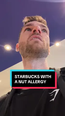 This is why I rarely order coffee 🙄 It feels like Starbucks (and a lot of coffee chains) just don’t get allergies, especially when it comes to cross contamination 😬 ☕️ It’s not about the staff taking my order, it’s the lack of proper allergy training. With high staff turnover in these chains, it feels like allergies aren’t taken seriously enough. And honestly… that’s worrying when I’ve got to mention my nut allergy several times it was like they have never served someone with allergies before! Do you agree? 🤔 🌍 I’ve also put together a list of places that do take allergies seriously.  If you’re interested there is a link in my bio! #allergy #allergies #starbucks #foodallergy 