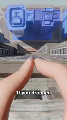 What happened when your drop an ant from the empire state building 