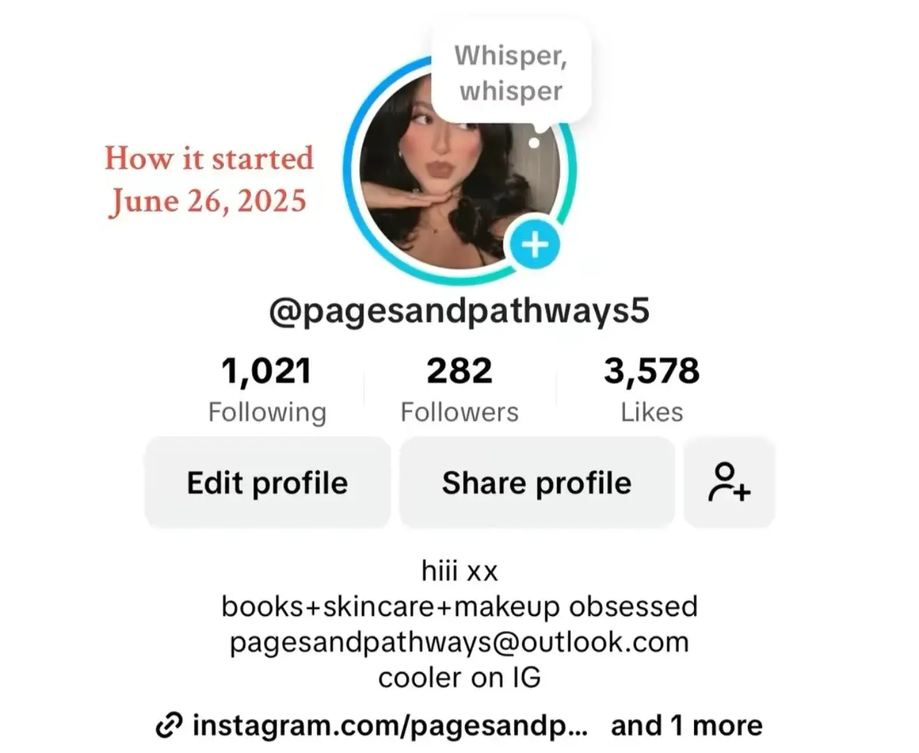 I genuinely can’t thank you enough for your support. You are changing my life in ways you don’t even know💕 thank you always! I’m also here to support my fellow creators too 🫶🏻 we can do everything we dream of. Go after it ❤️ #growthmindset #roadto10k #smallcontentcreator #goalsetting #nanoinfluencer 