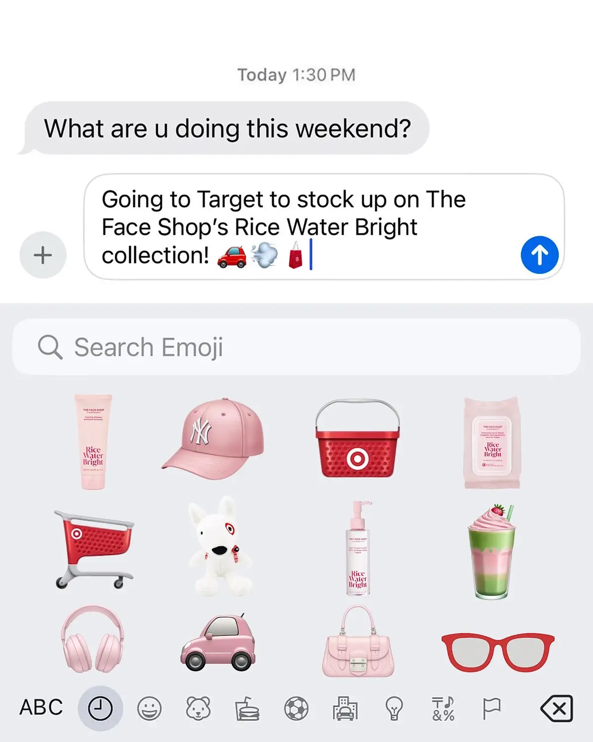 We’re booked and busy going to @target this weekend 😌 #thefaceshop #koreanskincare #targethaul #targetfinds #targetbeauty 