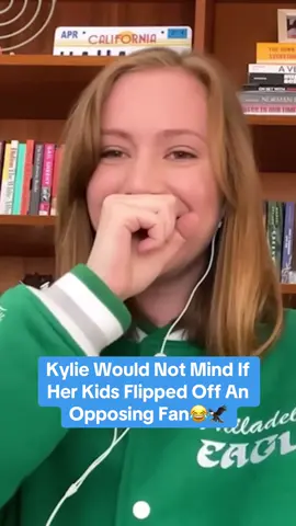 “It would be one of the most beautiful moments of my parenthood”😭 #kyliekelce #hannaheinbinder #philidelphiaeagles #nglpodcast  #fyp 