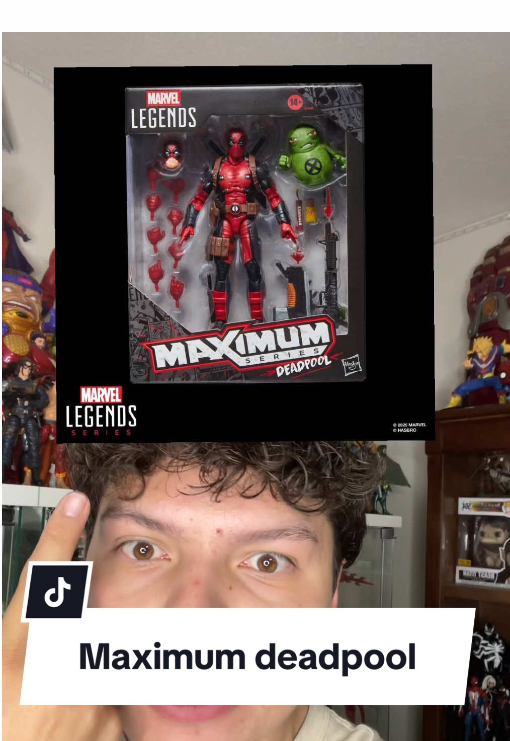 The last maximum figure of 2025 is here! #hasbro#marvellegeds#deadpool#figtok#maximum 