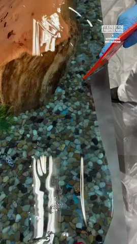 Explore the artistry of epoxy river tables, blending wood and resin to create stunning, nature-inspired designs for modern interiors. 📽️: archbrass / IG