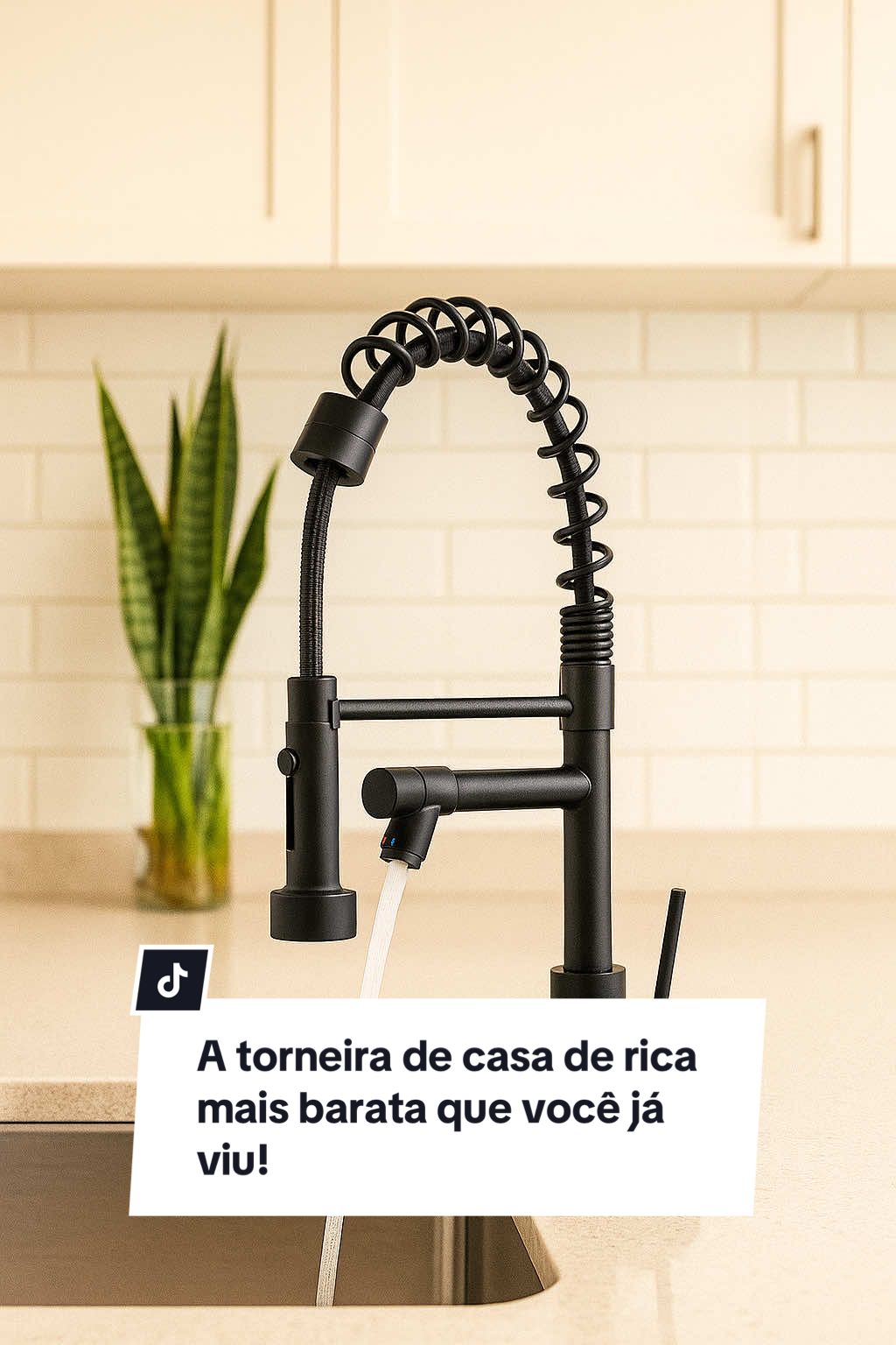 Torneira Cozinha Gourmet Monocomando Desconto Tiktok Shop 🧡 #torneiragoumert #torneiramonocomando #cozinhagourmet #cozinhatiktok #decoracao 