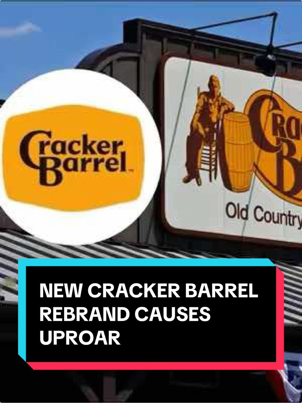 #CrackerBarrel has changed its logo for the first time in 48 years—and people are cracking up about it online. The change has prompted backlash, including from conservatives, though many have taken to social media to ridicule the backlash. #news #newsweek #rebrand