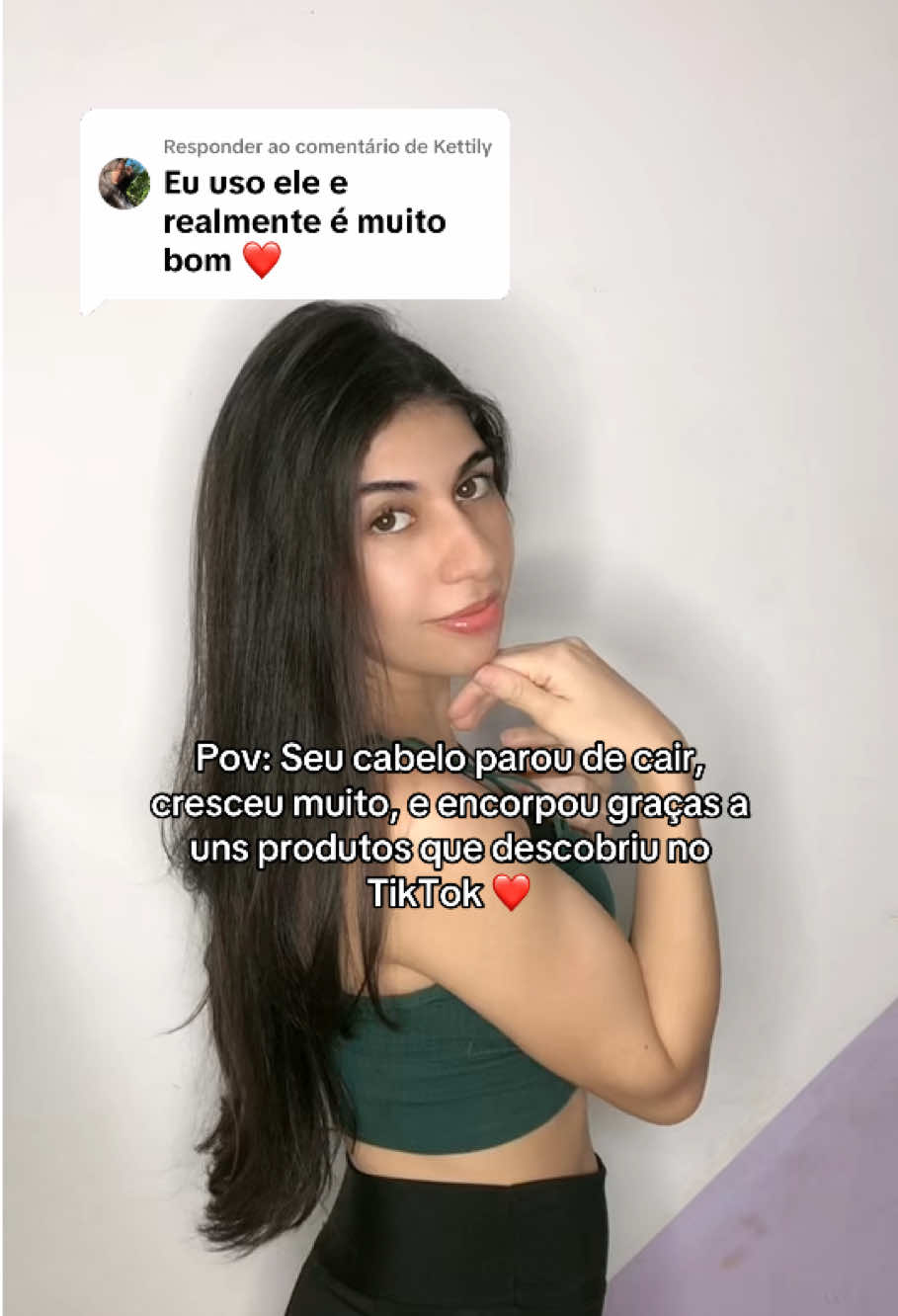 Respondendo a @Kettily a melhor linha capilar para queda e crescimento, quem concorda, respira 😅❤️💆🏻‍♀️ #kitsoscrescimento #crescimentocapilar #projetorapunzel 