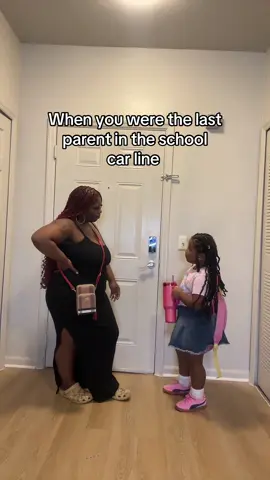 I was just a little late for pick up 😅 #carlinepickup #mommydaughter #waiting #humor #carrider #carlinehumor #funnyvideo #trending #madea #skits 