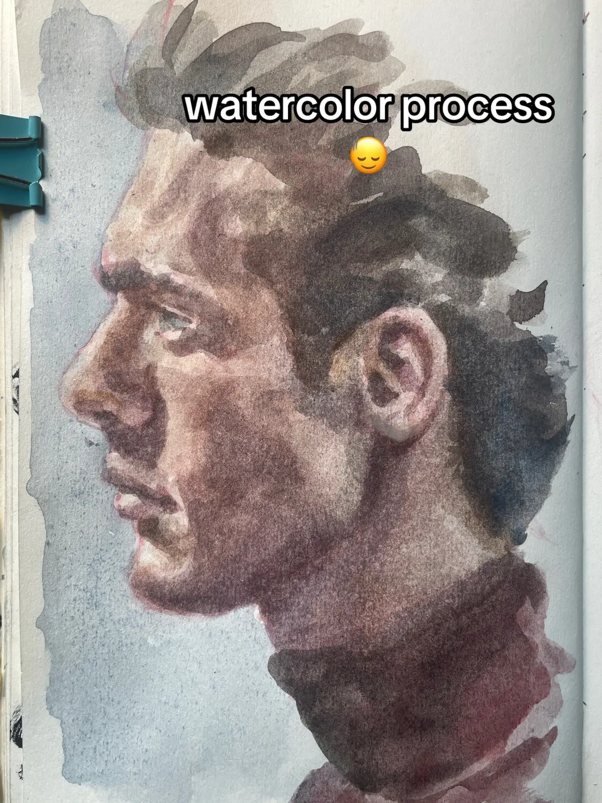 fun watercolor study wish it wasn’t so grainy though #watercolor #painting #artist 
