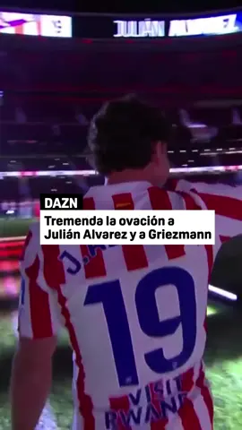 ⚡🔥 ¡Tremenda Ovación para Julián Álvarez y Griezmann! 🌟🙌 El Riyadh Air Metropolitano se Rinde ante su Magia ⚽👏  #JulianAlvarez #Griezmann #riyadhairmetropoliano 