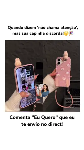 Meninas, olha só essa capinha de iPhone Labubu que eu achei na Shopee! 😍 É muito fofa, protege super bem o celular e ainda dá aquele toque de estilo que a gente ama! 💖 Perfeita pra quem curte um visual kawaii e quer arrasar no look tech! 📱 Corre pra garantir a sua antes que esgote! O link está na bio! 🛒 #CapinhaLabubu #CapinhaIPhone #AcessóriosKawaii #ShopeeFinds #EstiloTech 